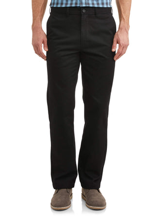 Big Men's Flat Front Wrinkle Resistant Pants