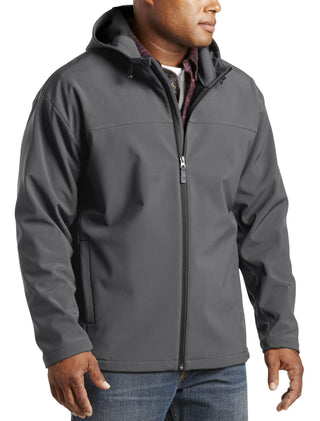 Bonded Big and Tall Hooded Fleece Jacket