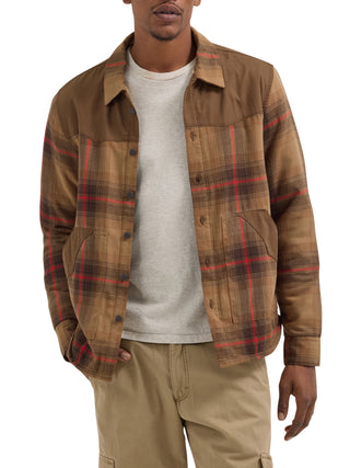 Big Mens Jacket - Heavyweight with Sherpa Lining