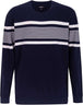 Navy Irregular Stripe