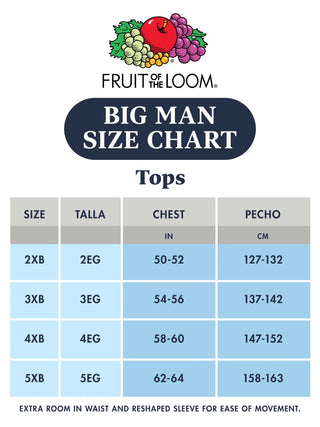 Big Men's Tank Undershirts, 6-Pack