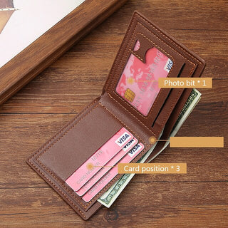 Men's Wallet Credit Card Holder Wallet PU Leather