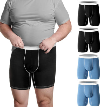 Big Men Boxer Briefs - Moisture Wicking