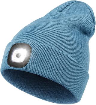 Mens Beanie with LED Light