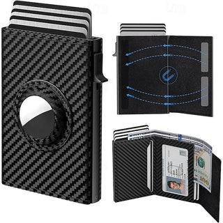 Men's Wallet Credit Card Holder RFID Blocking