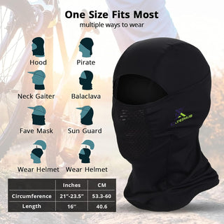 Mens Ski Balaclava; Winter Balaclava Face Mask