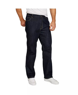 Big & Tall by Kingsize Loose-Fit Side Elastic 5-Pocket Jeans