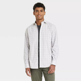 Men'S Performance Long Sleeve Button-Down Shirt - Goodfellow & Co