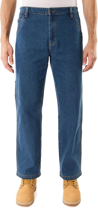 Big and Tall Mens Stretch Relaxed Fit Carpenter Jeans