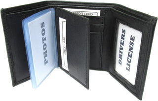 Men's Black Leather Wallet