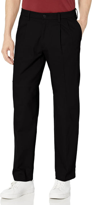 Big Men's Classic Fit Signature Stretch Pants-Pleated