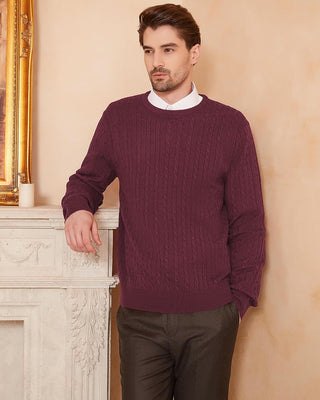 Big Men's Crewneck Sweater Knitwear