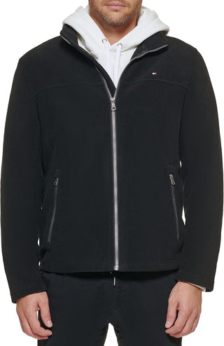 Plus Sized Classic Zip Fleece Jacket