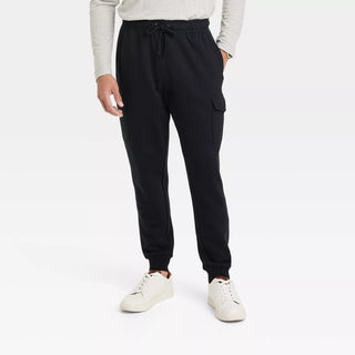 Men'S Tapered Fleece Cargo Jogger Pants - Goodfellow & Co™