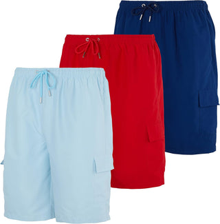 Big Men's Swim Trunks - 3 Pack