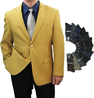 Men's Big and Tall Dress Blazer 