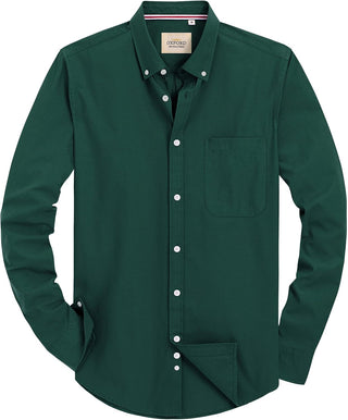 Big Men's Solid Oxford Shirt