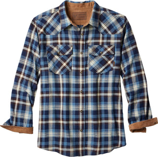 Big Men's Western Flannel Shirt