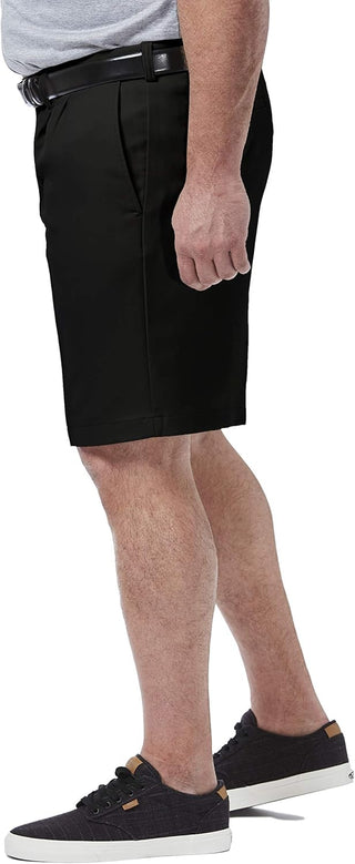 Big Men's Cool Pleated Front Expandable Waist Shorts