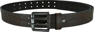 Belts for Men Big and Tall Double Prong; plus Size