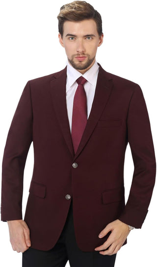 Plus Sized Men's Blazer Premium Stretch Classic Fit Big Sport Coat