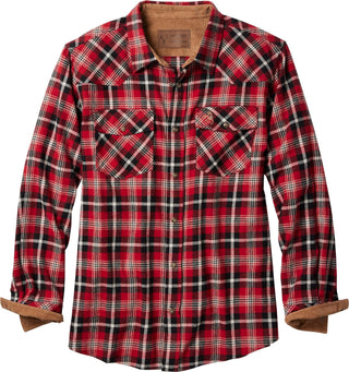 Big Men's Western Flannel Shirt