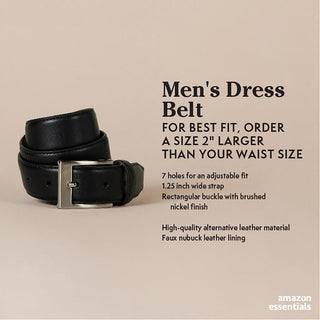 Big and Tall Mens Leather Belt