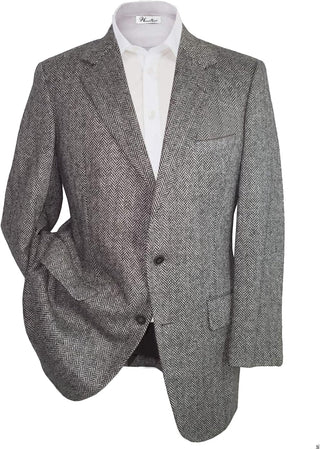 Big Men Herringbone Sport Jacket