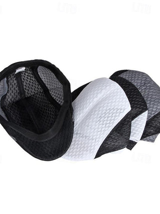 Men'S Flat Cap Ascot Hat Newsboy Hat Black White Polyester Patchwork Fashion Casual Street Daily Color Block Adjustable Sunscreen Breathable