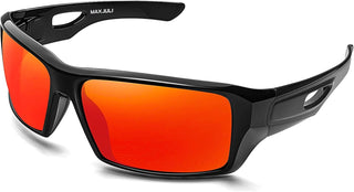 Polarized Wrap around Sports Sunglasses for Men