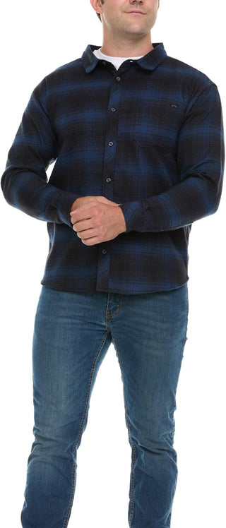 Big and Tall Plaid Flannel Shirt for Men