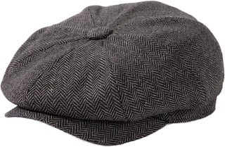 Tweed Newsboy Cap for Men