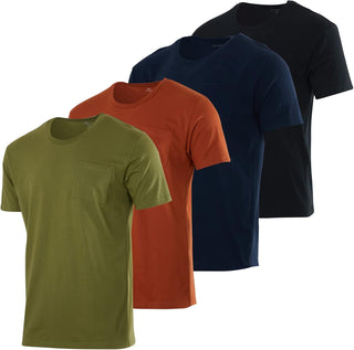 Big Men's Cotton  T-Shirts (4 Pack)