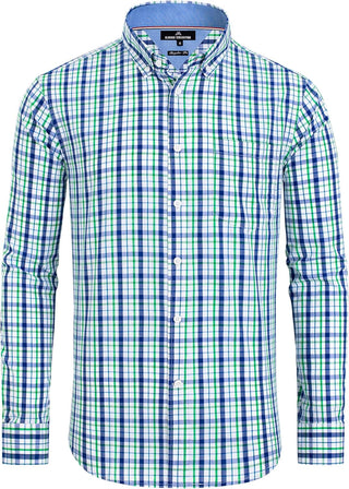 Big Men's Plaid Button down Shirts