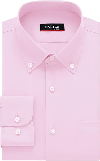 BIg & Tall Mens Premium Wrinkle-Free Dress Shirt Brawny Jim's