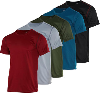 Big Men's Crew Neck T Shirts | 5 Pack