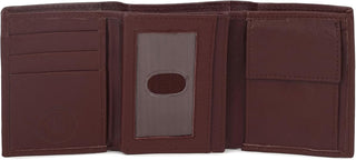 Leather Trifold Wallet for Men