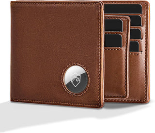 Leather Wallet for Men with RFID Blocking