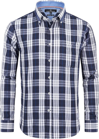 Big Men's Plaid Button down Shirts