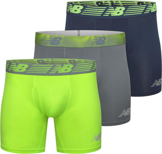 Big Men's Boxer Brief-Fly Front, 3 Pack