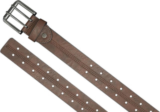 Belts for Men Big and Tall Double Prong; plus Size