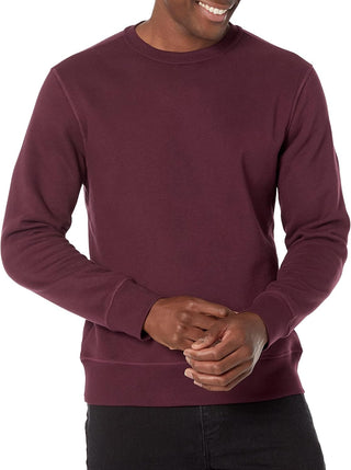 Big Men's Fleece Crewneck Plus Sized Sweatshirt