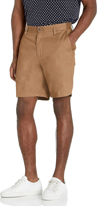 Big Men's Flat Front Chino Plus Size Short