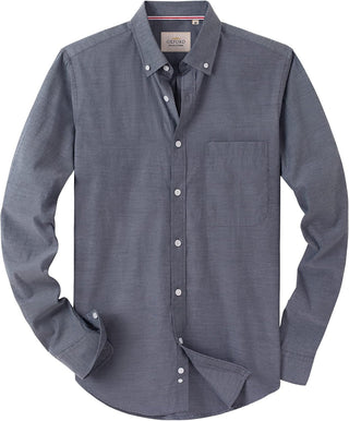 Big Men's Solid Oxford Shirt