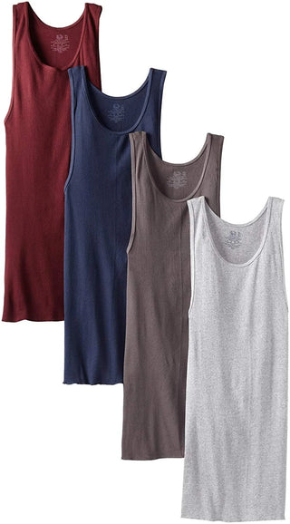 Big Men's Tank Undershirts, 6-Pack