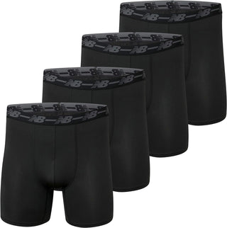 No Fly Boxer Brief for Big and Tall Men - 4 Pack