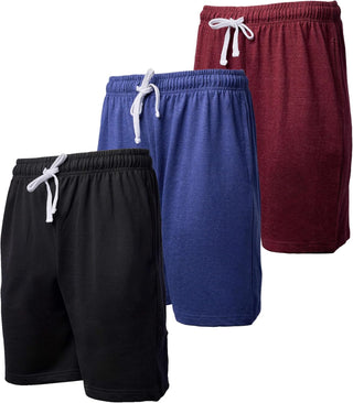 Big Men's Lounge Sweat Shorts (3 Pack)