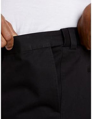 Men's Big and Tall Flat-Front Twill Pants for Work