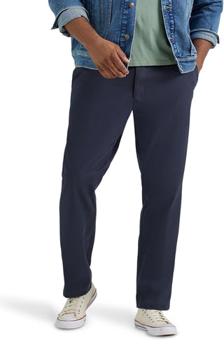 Mens Big & Tall Flat Front Relaxed Taper Pant by Lee