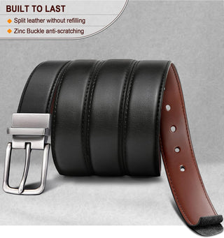 Big Men's Belt, Reversible Belt